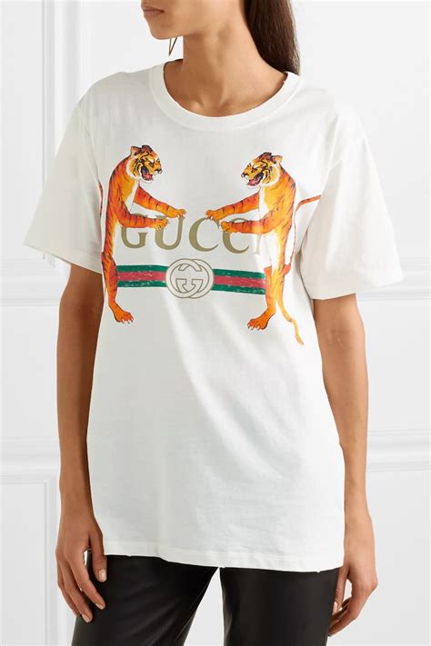 gucci black tiger logo t shirt|gucci tiger collar shirt.